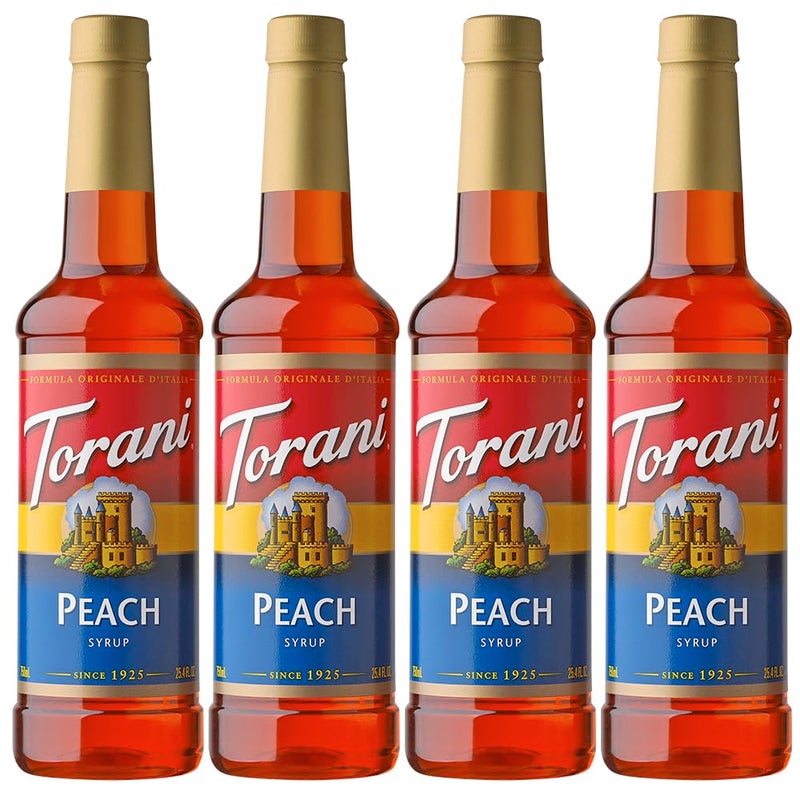 Torani Syrup Peach 254 Ounces Pack of 4 - Image 3