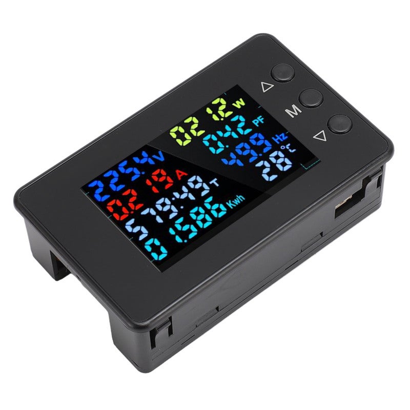 الفولتميتر الرقمي والأميتر 0-100 أمبير 50-300 فولت شاشة LCD واضحة - قراءات دقيقة لعداد الجهد والتيار الرقمي للنظام الكهربائي - Image 5