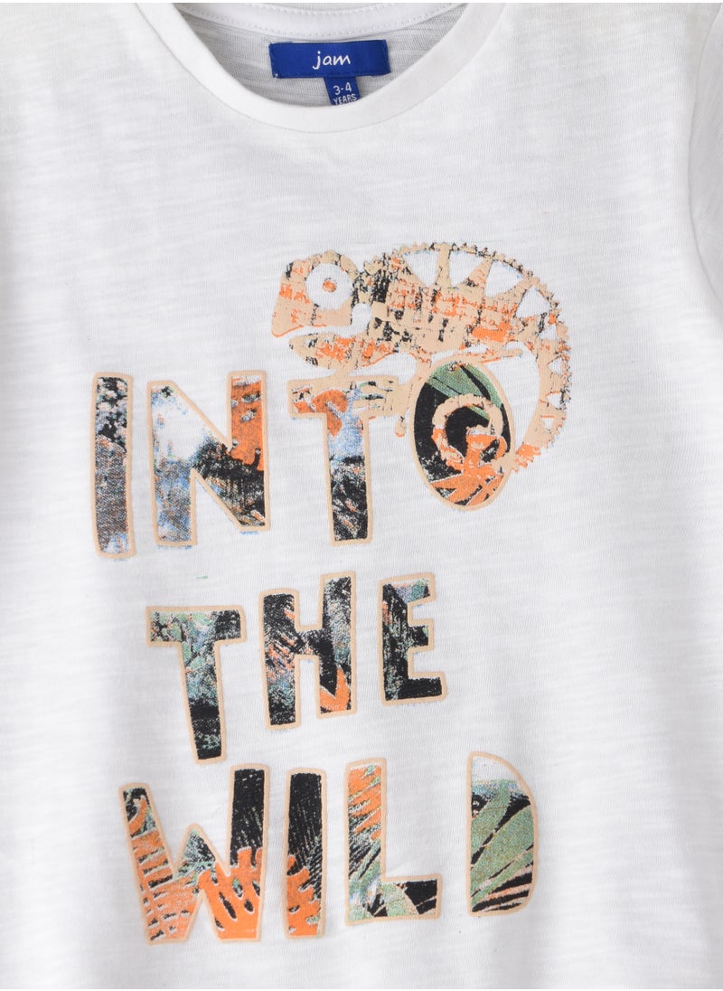 JAM Playful Prints & Comfy Cotton: Boys' Short-Sleeve Tees for Spring & Summer  - Image 3