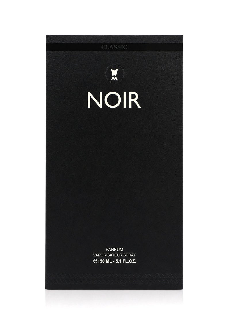 Al Majed Oud Noir Parfum 150ml | Luxury Unisex Leather Woody Perfume with Iris & Amber | Long Lasting Signature Fragrance - Image 3