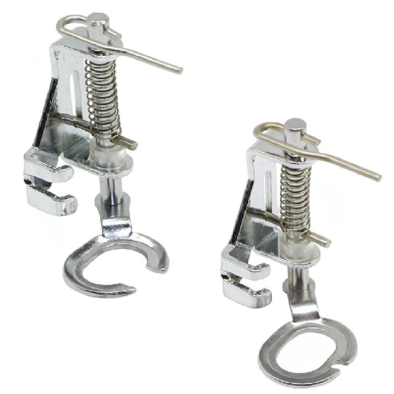 2 PCS Large Metal DarningFree Motion Sewing Machine Presser Foot for Most Low Shank Brother Singer Janome Babylock and More Sewing Machines Include Close Toe Open Toe Foot