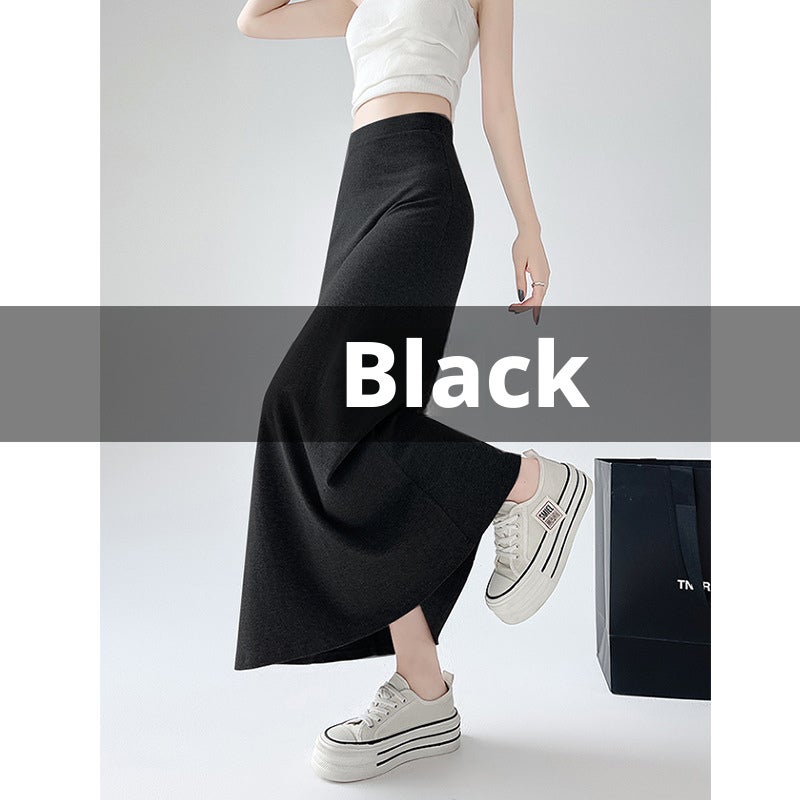 Women's High-Waist A-Line Mermaid Skirt - Image 2