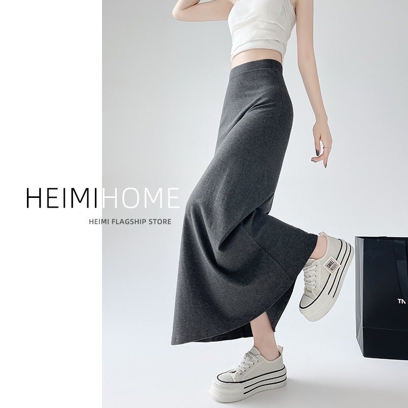 Women's High-Waist A-Line Mermaid Skirt - Image 1
