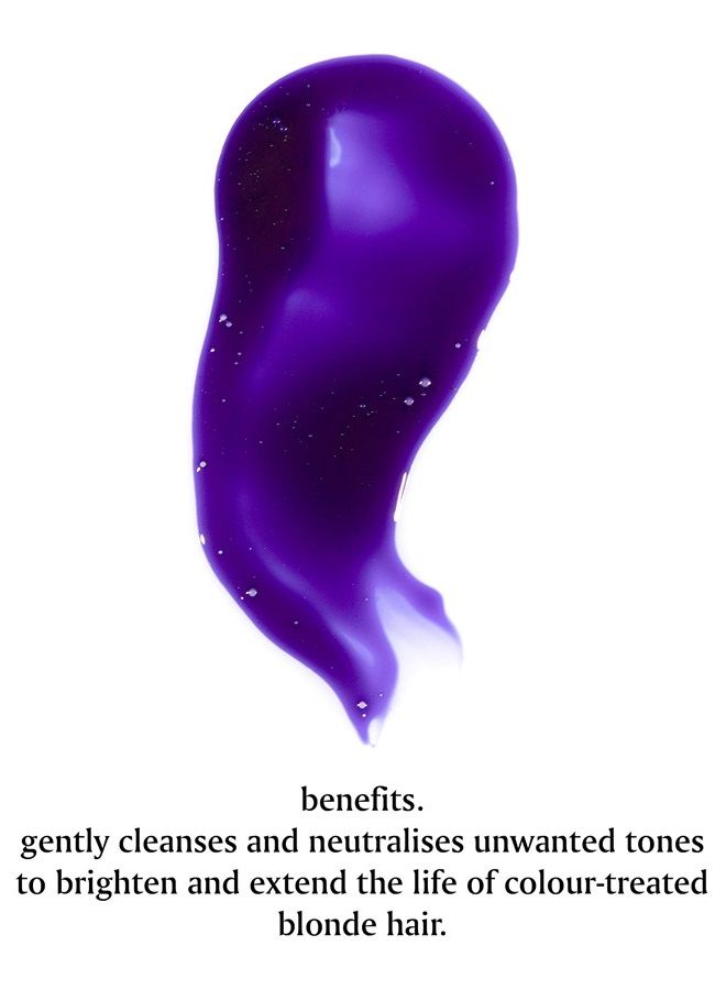 EVO Fabuloso - Platinum Blonde Toning Shampoo - Refreshes and revives colored hair - Purple Shampoo to Extended Life of Color - Treated Blonde Hair - 250ml / 8.4oz - Image 4