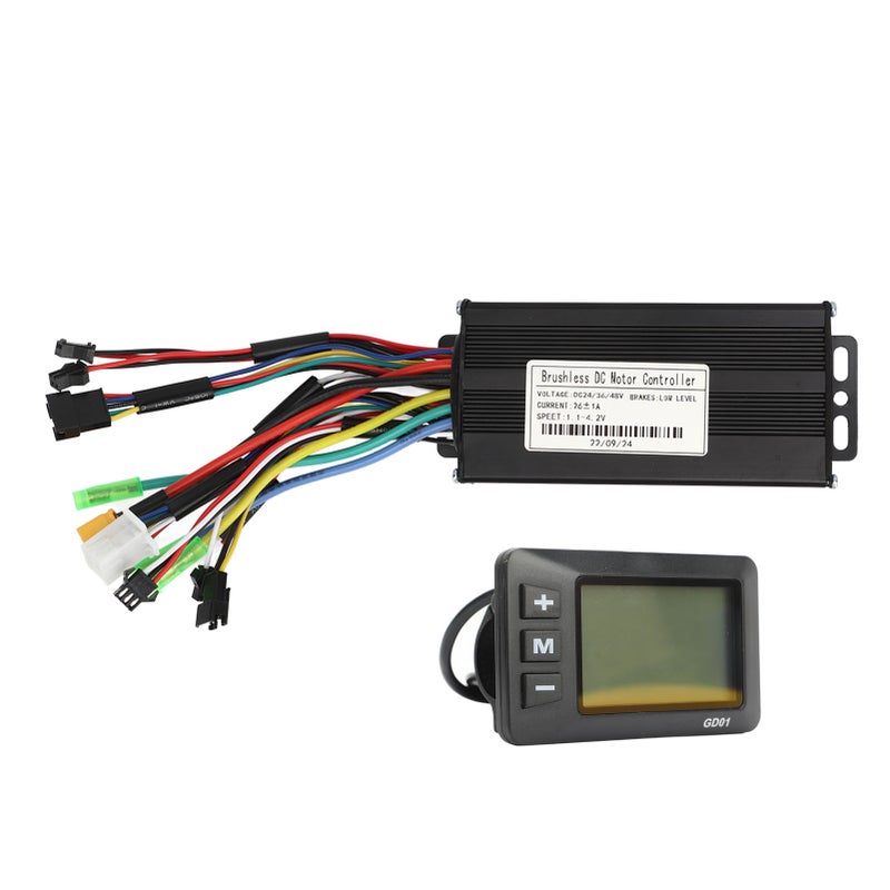 Electric Bike Conversion Kit 24V 36V 48V 500W‑750W 26A 3 Mode Controller GD01 LCD Display Kit for Electric Bike Scooter - Image 3