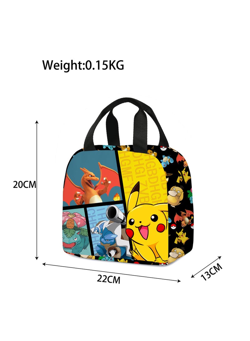 بوكيمون حقيبة غداء كارتونية من بيكاتشو - Image 2