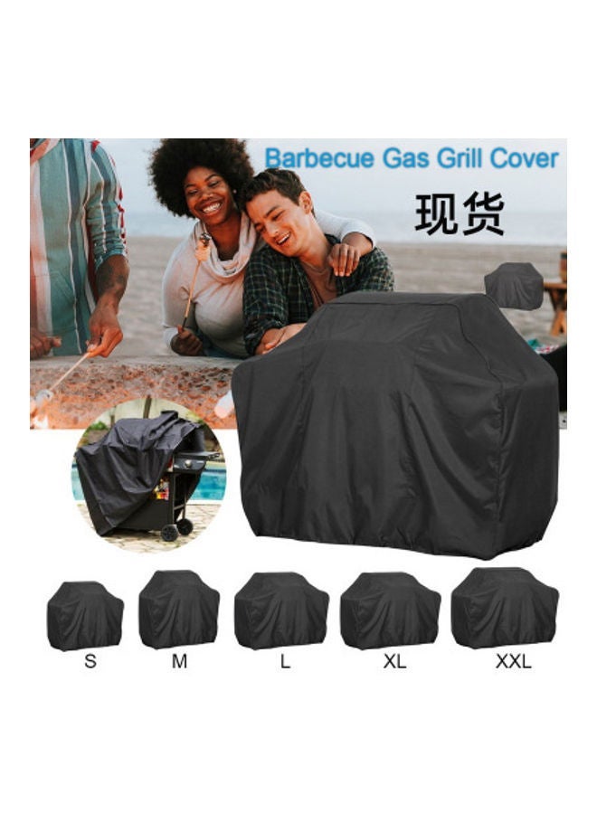 NIBEMINENT Waterproof And Dustproof Outdoor Burn Oven Cover BLack 190x71x117cm  - Image 1