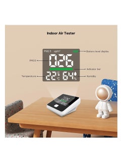 Y&D PM2.5 Air Quality Monitor, Indoor Monitor Tester, Pollution Meter, Sensor Detector, Temperature and Humidity, Real-Time LED Display  - Image 5