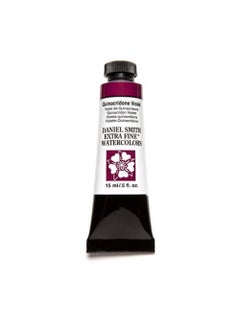 Daniel Smith Daniel Smith Extra Fine Watercolor 15ml Paint Tube, Quinacridone, Violet  - Image 1