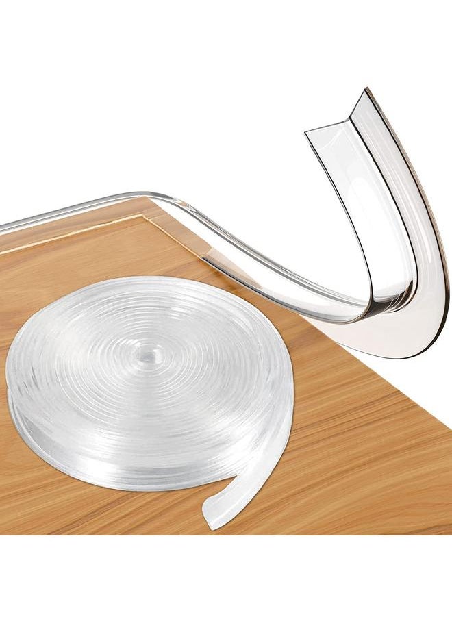 Thoraya Clear Table Corner Guards Baby Proofing Corner Protector Soft Silicone Furniture Edge Bumper Strip 3m  - Image 3