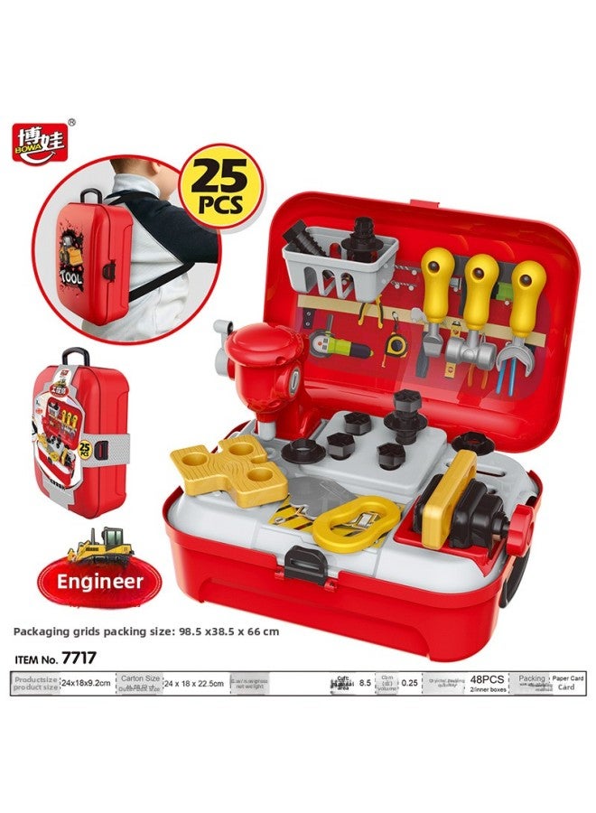 BOWA Bova Play House Toy Pet Suit Boy Simulation Doctor Children Role Play Toy Boy Girl-Color:【8239】doll Fashionable Makeup Box (english Card) - Image 5