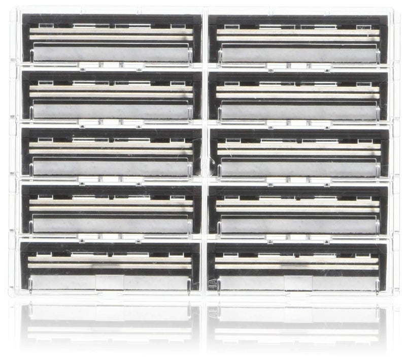 Personna 100 Personna Twin 2 ( TWIN II ) Razor blades - Compatible with GIllette's Trac 2 Razor system - Image 2