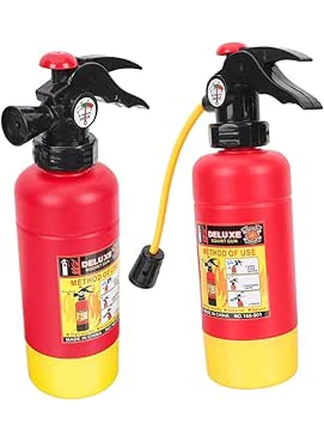 2Pcs Interactive Water Spray Backpack Fire Extinguisher Outdoor Summer Play Handheld Sprayer Toy Enhances Motor Skills - Image 1