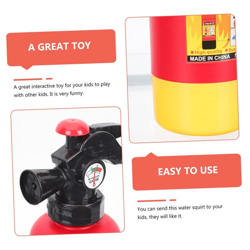 2Pcs Interactive Water Spray Backpack Fire Extinguisher Outdoor Summer Play Handheld Sprayer Toy Enhances Motor Skills - Image 5