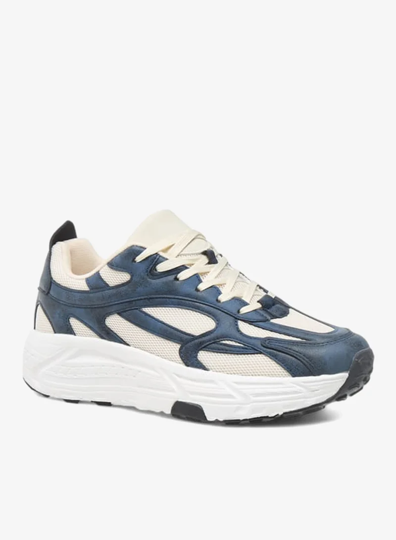 ال بي ال من شو اكسبرس سنيكرز رجالي بألواح وإغلاق برباط