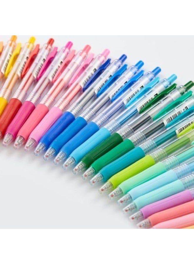 Zebra Sarasa Clip Gel Ink Ballpoint Pen, 0.7 mm 20-Pieces, Assorted Ink Colour - Image 2