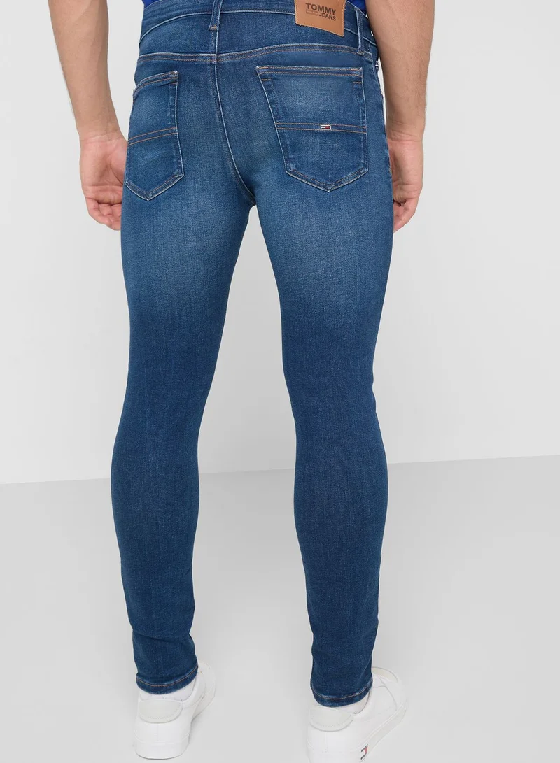 TOMMY JEANS Light Wash Regular Fit Jeans