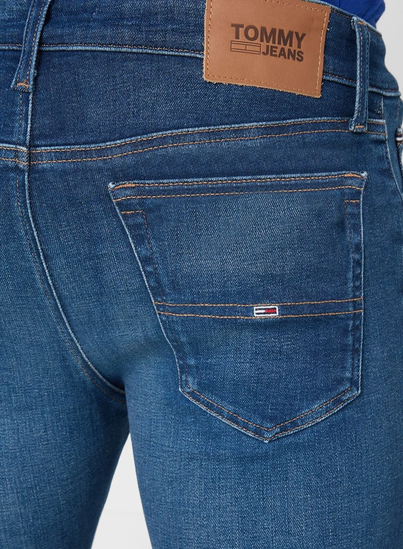 TOMMY JEANS Light Wash Regular Fit Jeans