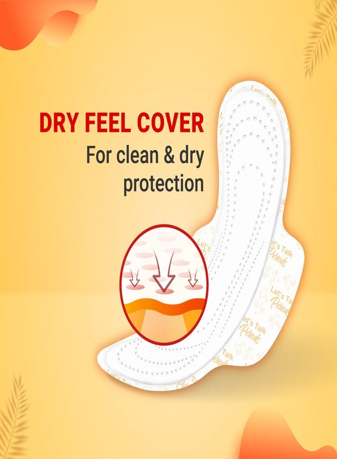 Niine Dry Comfort (XL, XL+) 45 Ultra-Thin Pads | Day & Night Protection | With Fluid Lock Gel & Comfortable |Disposable Bags| for Heavy Flow - Combo of 2 - Image 5
