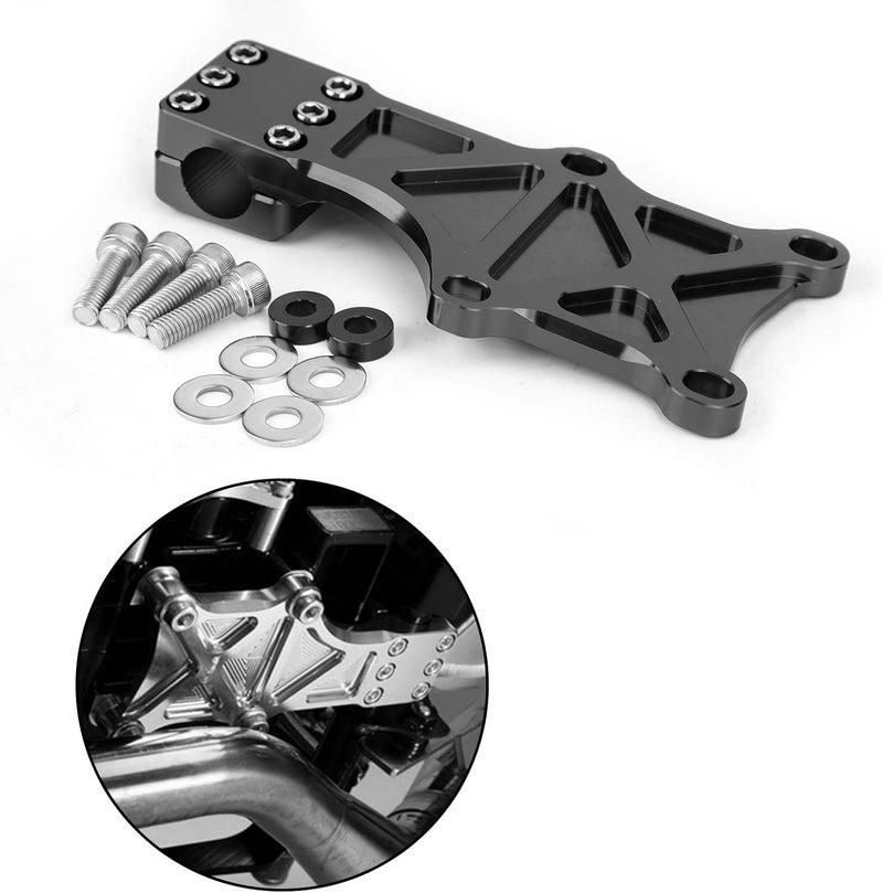 Areyourshop Engine Guard Bracket Fixed Fastening for Honda MSX125 Grom 2013-2015, MSX125SF Grom 2016-2019, Fixed Fastening Plate - Image 2