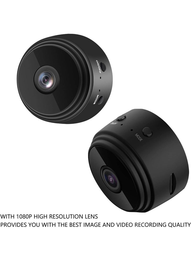 JOROBO A9 Mini Camera Wireless WiFi Network Monitor Security Camera HD 1080P Night Vision for Car Home Office Black, one size - Image 5