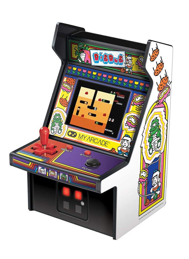 My Arcade  6.75" collectible retro dig dug micro player - white & black - Image 2
