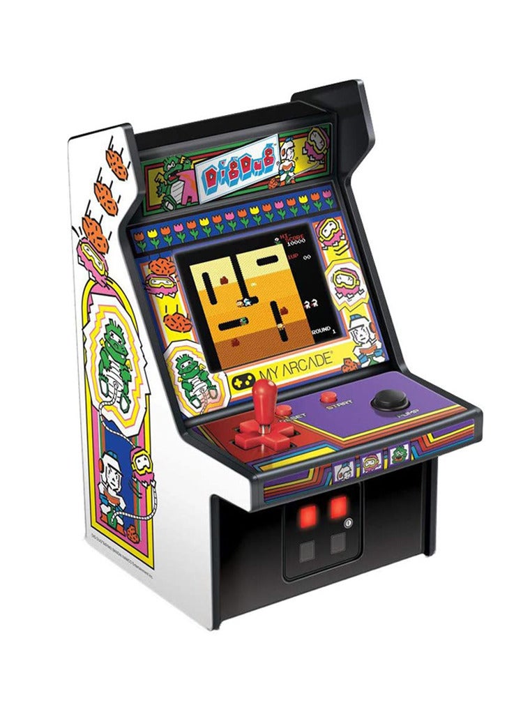 My Arcade  6.75" collectible retro dig dug micro player - white & black - Image 4