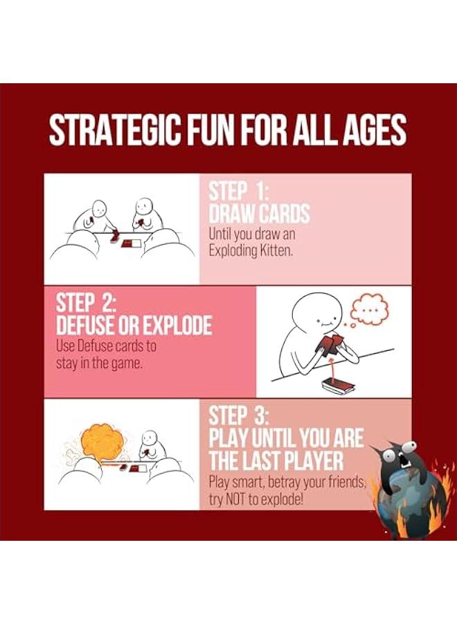 لعبة بطاقات إكسبلودينج كيتينز - Image 2