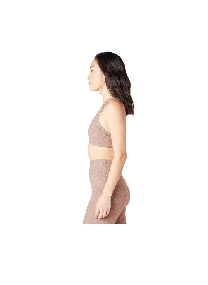 Beyond Yoga SPACEDYE LIFT YOUR SPIRITS BRA CHAI XSMALL - Image 2