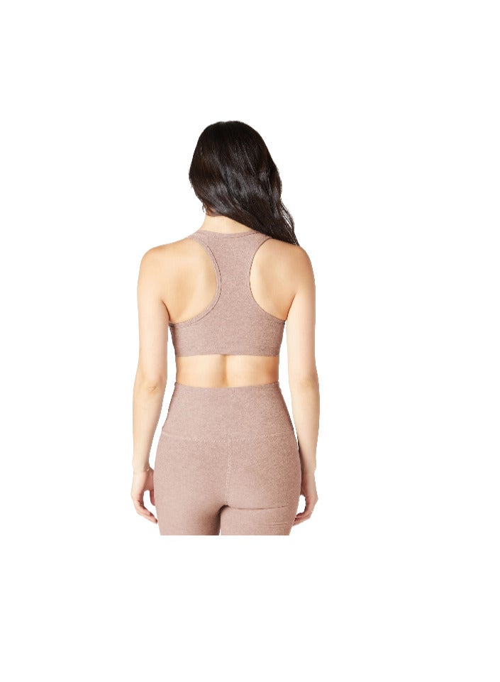 Beyond Yoga SPACEDYE LIFT YOUR SPIRITS BRA CHAI XSMALL - Image 3