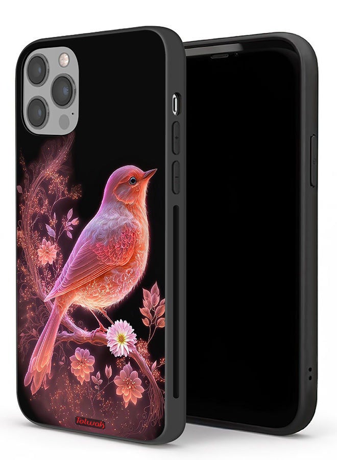 Tolwak حافظة حماية آبل آيفون 12 برو ماكس فن طائر لطيف - Image 1