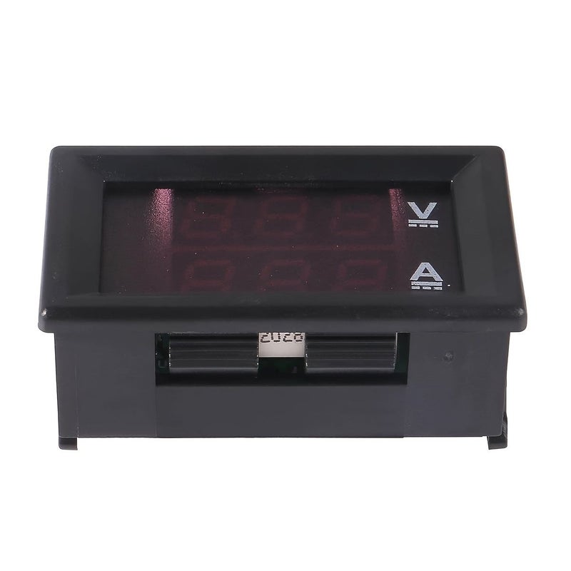 Digital LED Voltmeter Ammeter 0.28 Inch Red Red Display DC Voltage Current Tester 0 100V 10A Surface Panel Mount Multimeter - Image 4