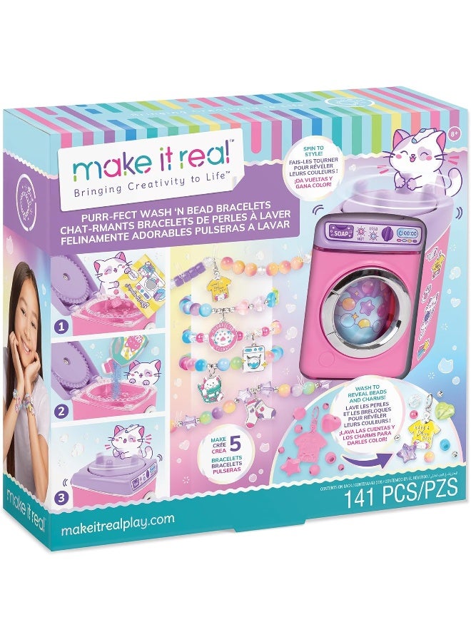 Make It Real مجموعة صنع الأساور المثالية المغسولة والمزخرفة (141 قطعة) - Image 1