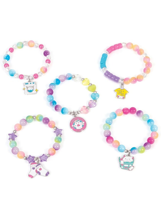 Make It Real مجموعة صنع الأساور المثالية المغسولة والمزخرفة (141 قطعة) - Image 3