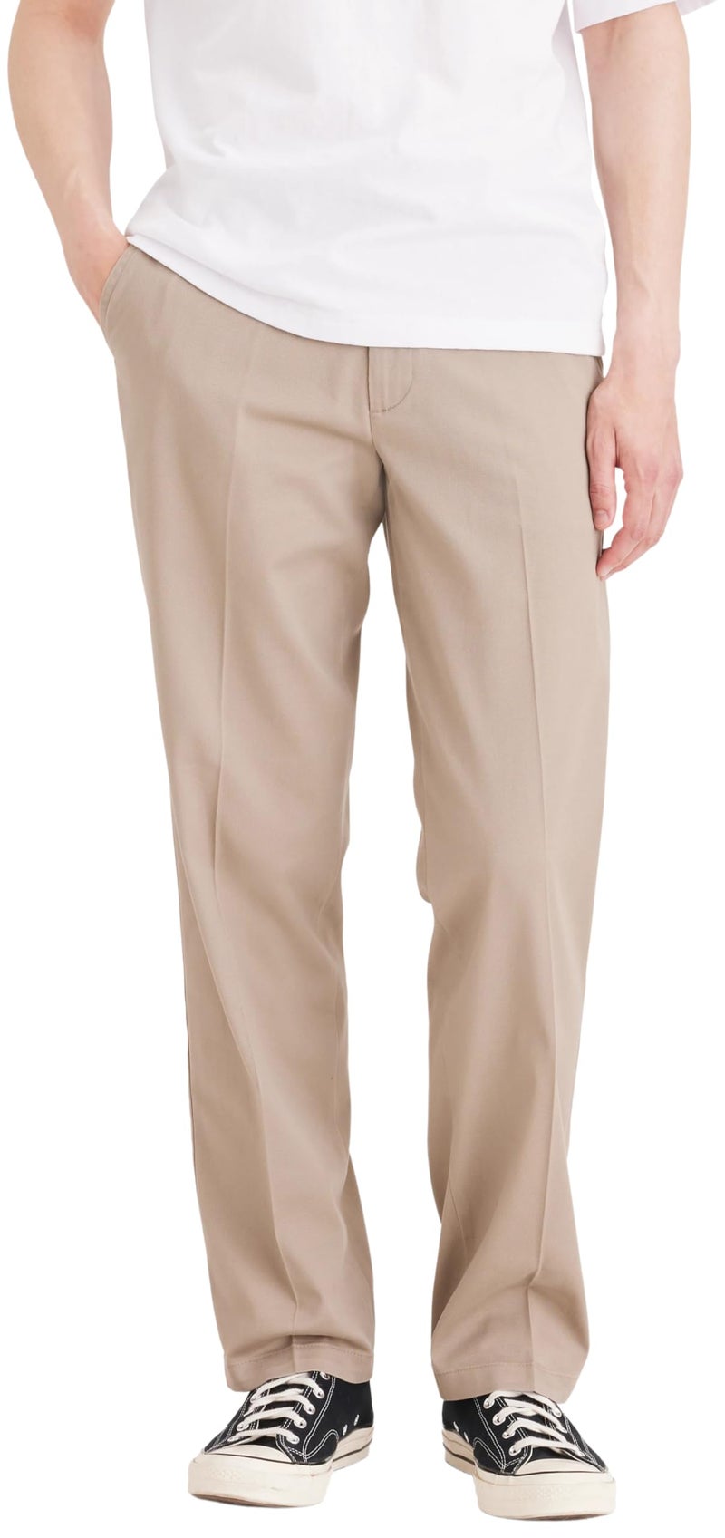 Dockers Men's Classic Fit Easy Khaki Pants (Regular and Big & Tall), Timberwolf, 34W x 29L - Image 4