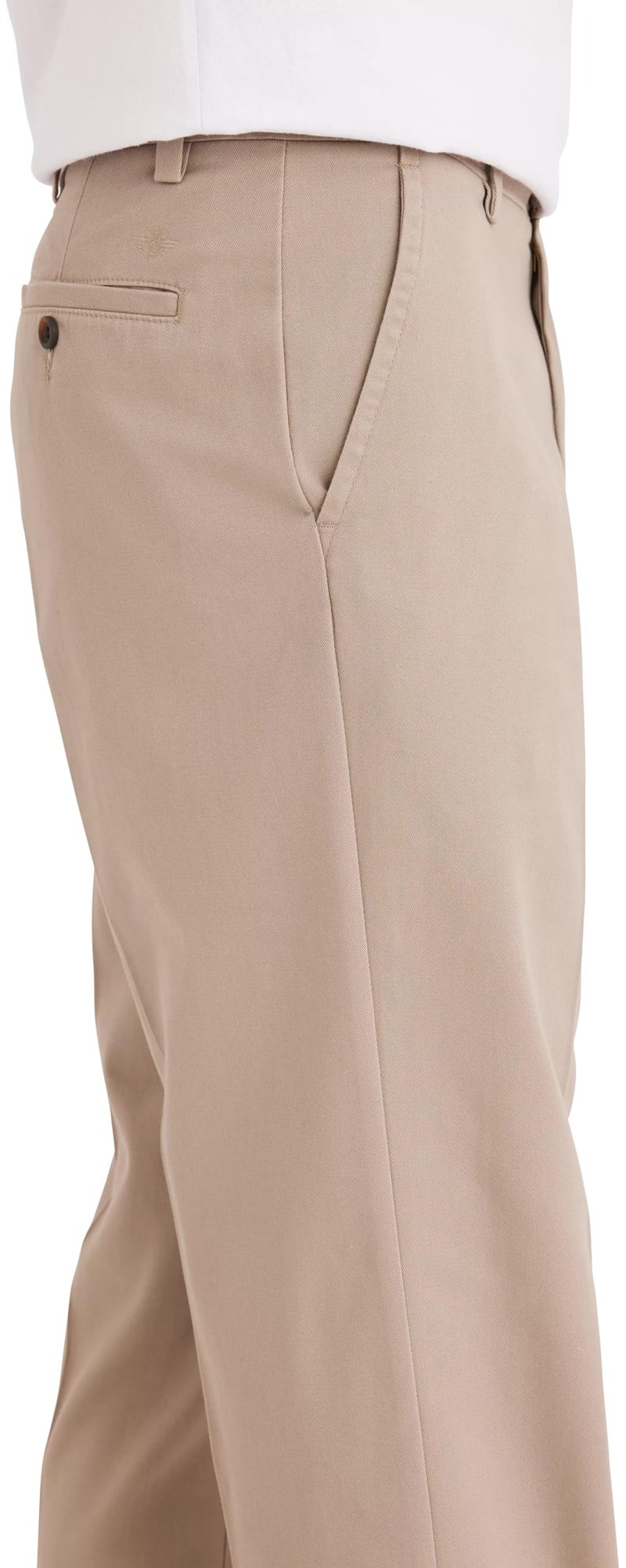 Dockers Men's Classic Fit Easy Khaki Pants (Regular and Big & Tall), Timberwolf, 34W x 29L - Image 3