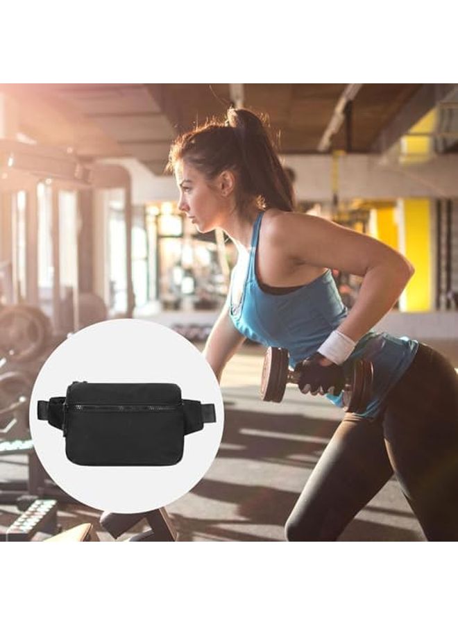 Camouflage Crossbody Bag Lightweight Nylon Waist Pack For Gym Daily Use - Image 3