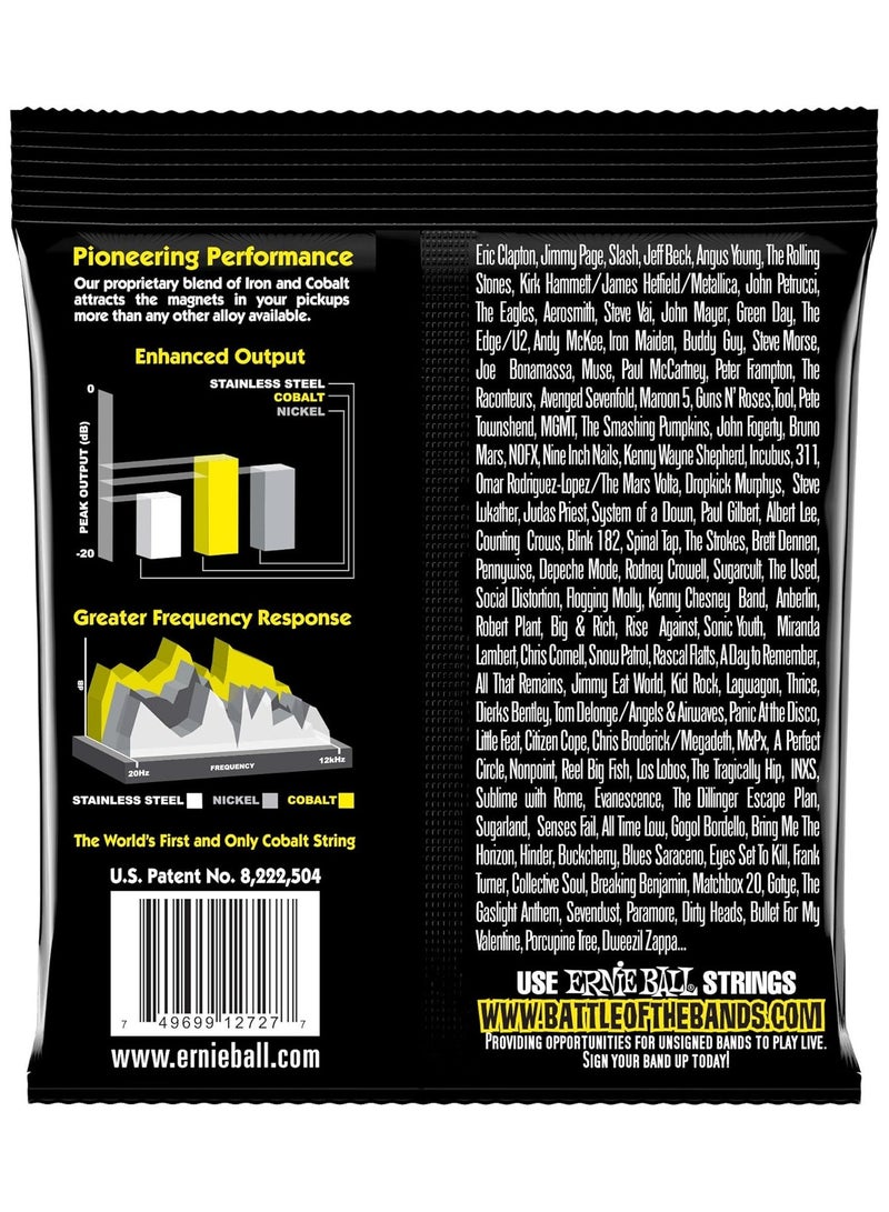 Ernie Ball Ernieball P02727 beefy slinky cobalt electric guitar strings 11 54 - Image 2