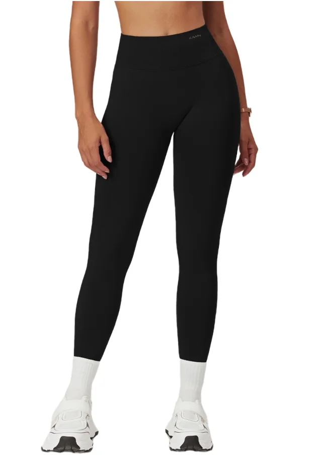 KAWN.YOGA Womens High Waist Contour Seamless Workout sport Leggings Yoga Pants Tummy Control Running Pants