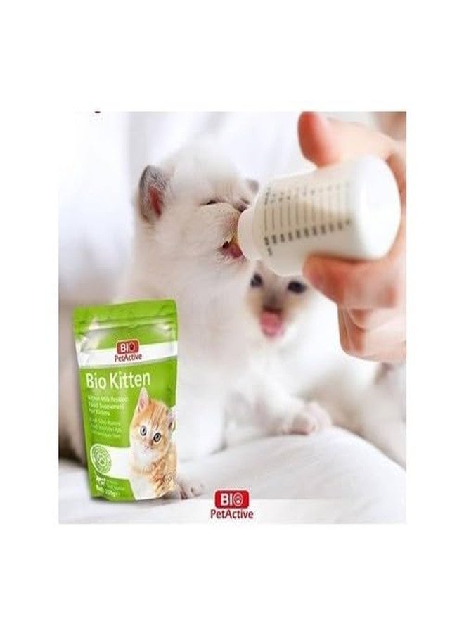 بايو بت أكتيف بديل حليب القطط Bio Pet Active - مسحوق حليب سهل الهضم مع فيتامينات ومعادن وتورين للقطط الصغيرة وأمهاتها، 7.05 أونصة - Image 5