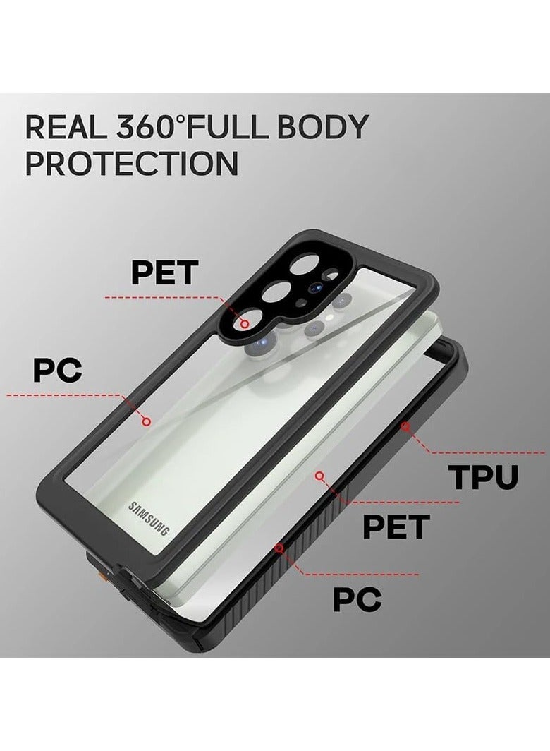 VKL IP68 Waterproof Case Compatible with Samsung Galaxy S25 Ultra, Anti-fall 360° Full Coverage Phone Case, Sealed Protective Cover Suitable for Outdoor Sports - Image 3