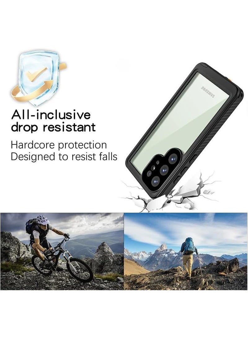VKL IP68 Waterproof Case Compatible with Samsung Galaxy S25 Ultra, Anti-fall 360° Full Coverage Phone Case, Sealed Protective Cover Suitable for Outdoor Sports - Image 4