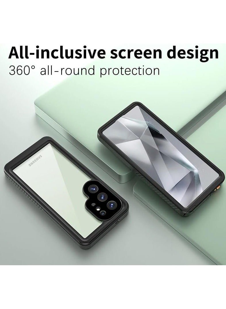 VKL IP68 Waterproof Case Compatible with Samsung Galaxy S25 Ultra, Anti-fall 360° Full Coverage Phone Case, Sealed Protective Cover Suitable for Outdoor Sports - Image 5