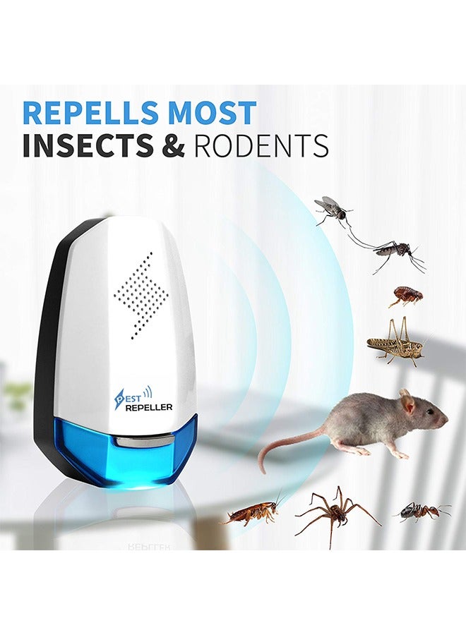 Pest Ultrasonic Pest Repellent, Electronic Indoor Pest Repellent Plug in for Insects, Indoor Pest Control for Living Room, Safe Pest Control Equipment with Easy to Operation, for Insects, Mice, Ants, Mosquitoes - Image 3
