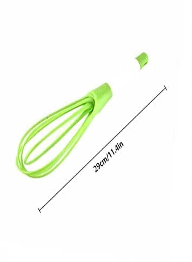 HEBEZON Foldable Plastic Whisk Beater Hand Blender Mixer Froth Whisker Latte Maker for Milk Coffee Egg Plastic Spiral Whisk Plastic Coil (Pack of 2 pcs). - Image 5