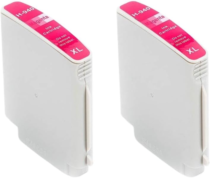 متوافق 940XL 940 خرطوشة حبر 2 حزمة أرجواني لطابعات HP OfficeJet Pro 8000 8500a 8500 - Image 1
