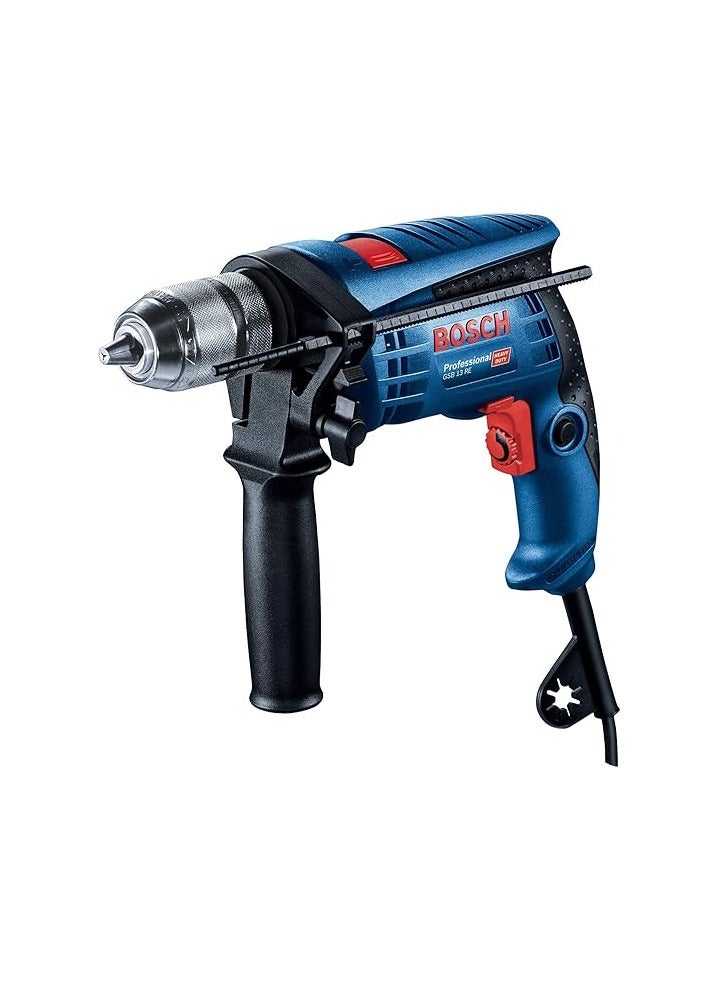 Bosch GSB 13 RE 13mm Drill, 650W – Electronic Speed Control – 2800 RPM – With 100pcs Accessories and Carry Case - Image 2