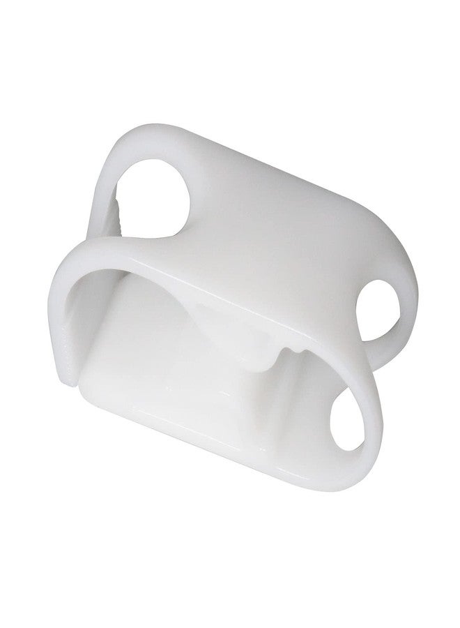 DGBRSM 2pcs 1/2"-3/4" Tube OD Shut Off Hose Clamp Adjustable Tube Clamp Water Flow Control Tube Clip, White - Image 4