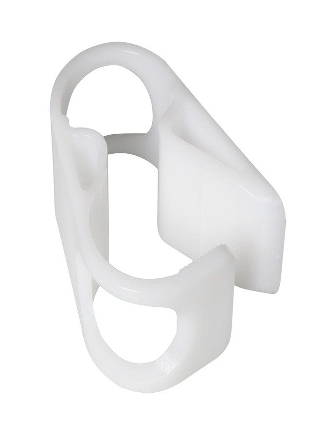 DGBRSM 2pcs 1/2"-3/4" Tube OD Shut Off Hose Clamp Adjustable Tube Clamp Water Flow Control Tube Clip, White - Image 3