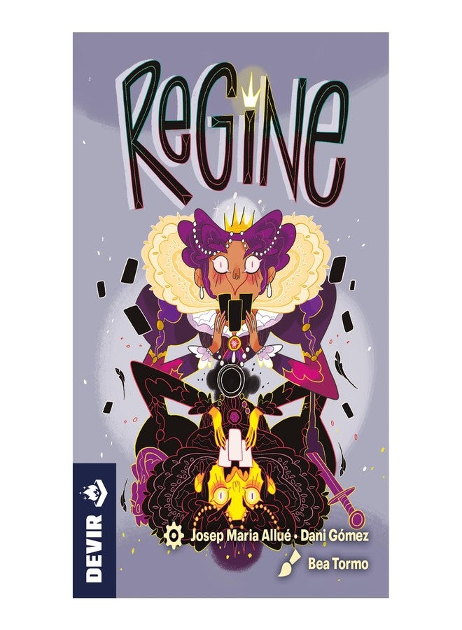Devir - Regine Card Game, Strategic Bluffing & Betting Game with Court Intrigue Theme, Family Strategy Card Game, Ages 10+, 2–4 Players, Playtime 30, Multi-Language - Image 4